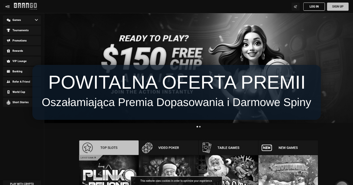 Brango Casino welcome bonus